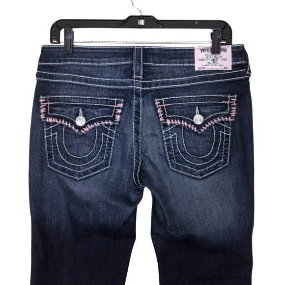 True Religion Women's Dark Blue Boot Cut Jeans - Picture 5 of 11